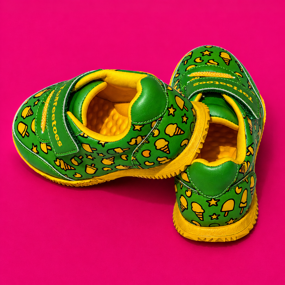 SugarRush Ice-cream Green Kids Sneakers