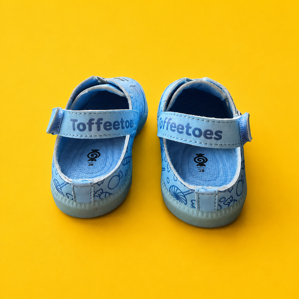 Play Mules Ocean Blue Kids Sandals